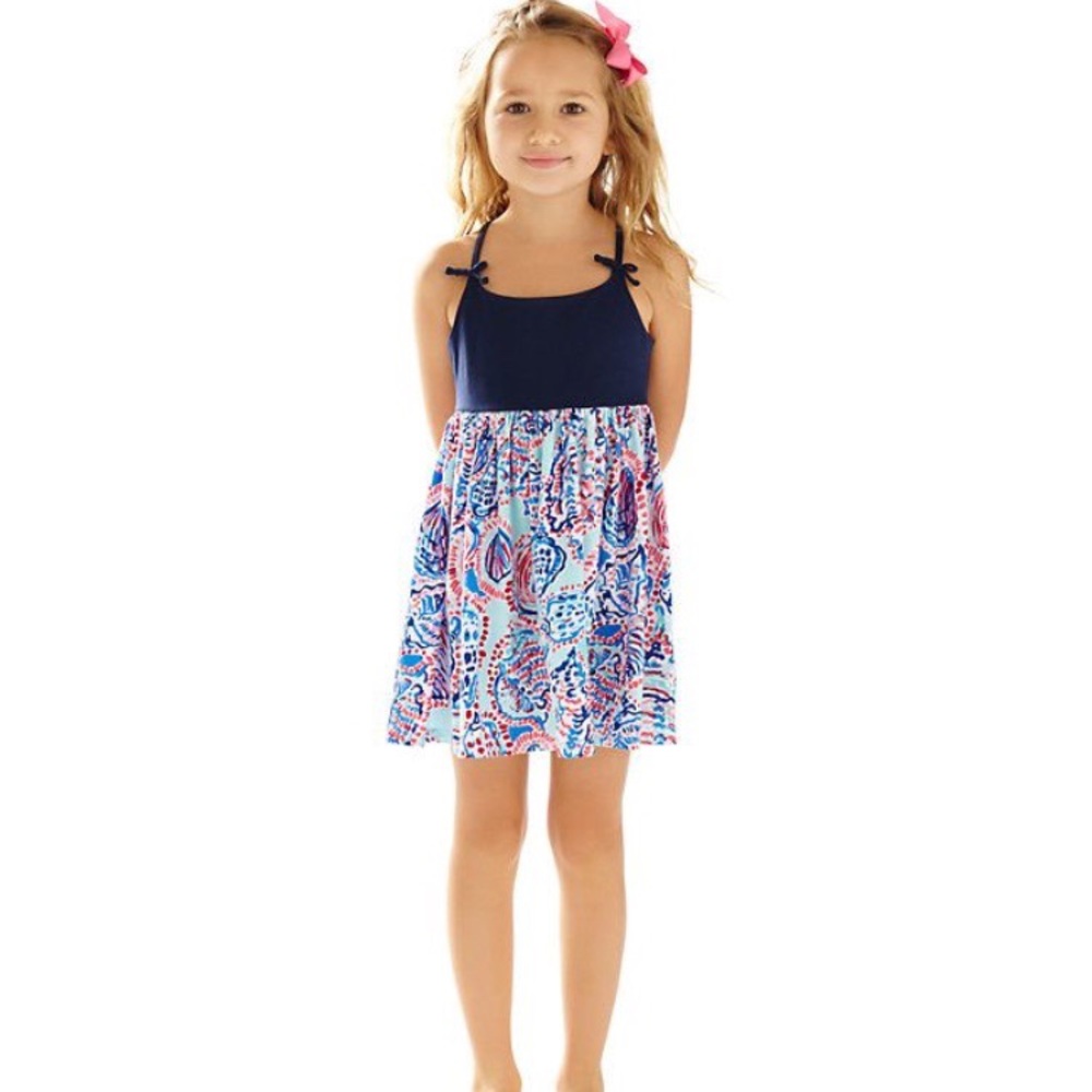 Lilly Pulitzer Girls Loranne Shell Dress XL